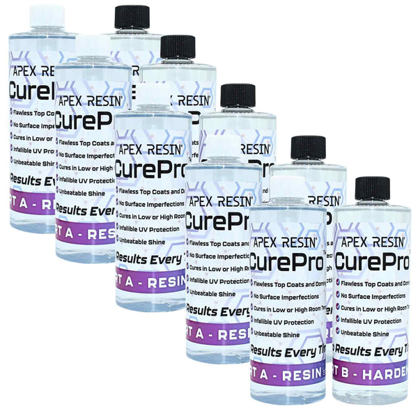 Apex Resin CurePro 5L Kit for Top Coat and Doming