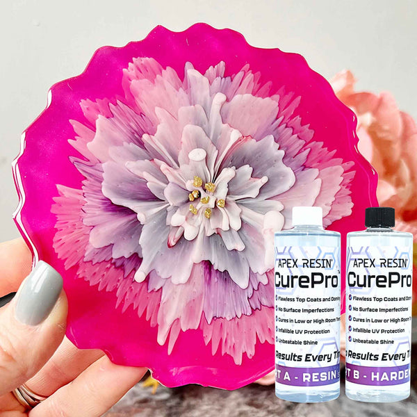 CurePro Epoxy Resin Kit - Crystal Clear Epoxy for resin coasters