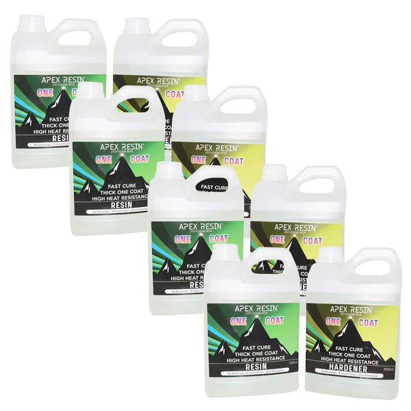 Apex Resin Fast Cure Epoxy 8 Litre Kit