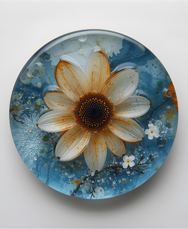 Resin Coaster Mould - Six Piece