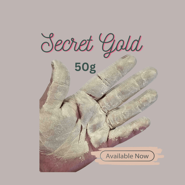 Simply Shimmering Interference Mica Powder: Secret Gold!