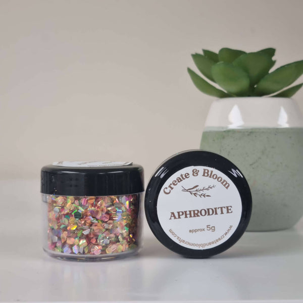 Textured Merman Scales Glitter: Aphrodite