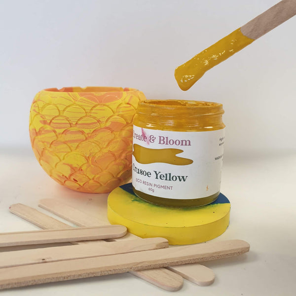 Eco Pour Pigment -Crusoe Yellow