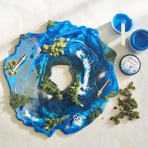 Opaque Resin Pigment: Peninsula Blue