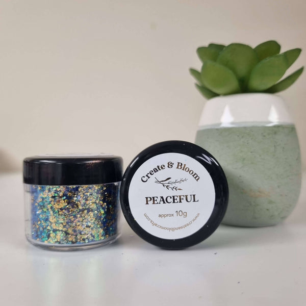 Ultra Chameleon Colour Shift Bloom Glitter: Peaceful