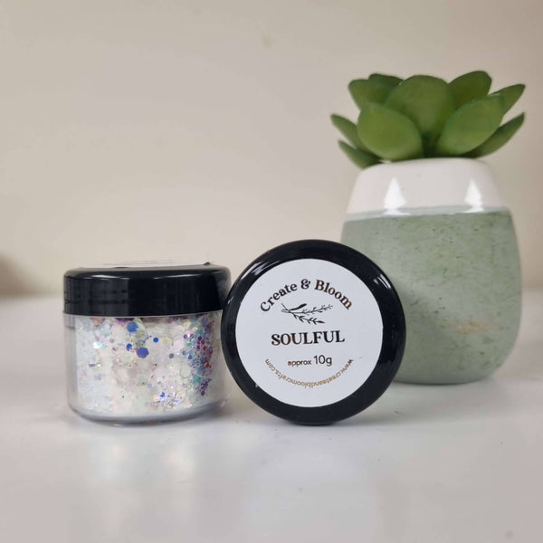 Ultra Iridescent Fairy Glitter Mix: Soulful