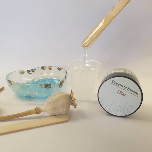 Transparent Resin Pigment: Mist White