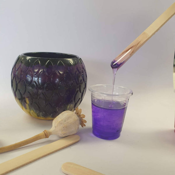 Transparent Resin Pigment: Sea Star Purple