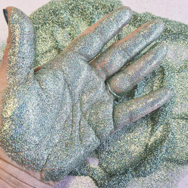 Twinkling Ice Rainbow Glitter Dust: Tranquil