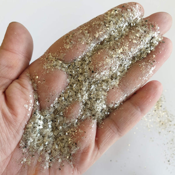 Deluxe Mica Flake: Pewter!