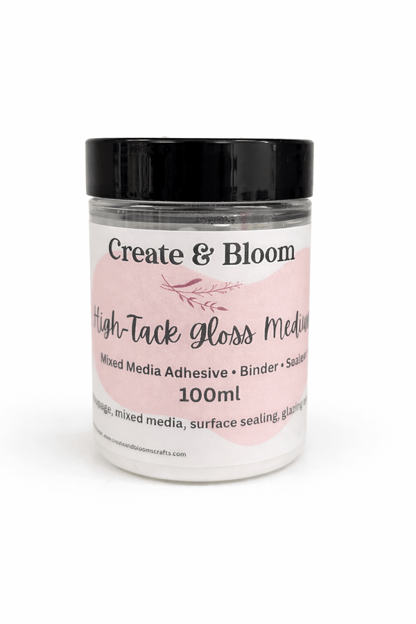 Adhesive for Resin & Creative Projects – Heavy Bodied Craft Mixed Media Glue