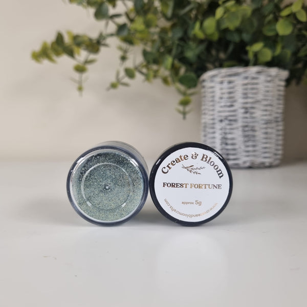 Pigmented Luxe Sparkle Mica Mix: Forest Fortune!