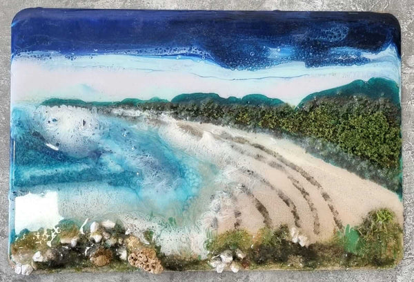 Opaque Epoxy Resin Pigment: Milk Cap!