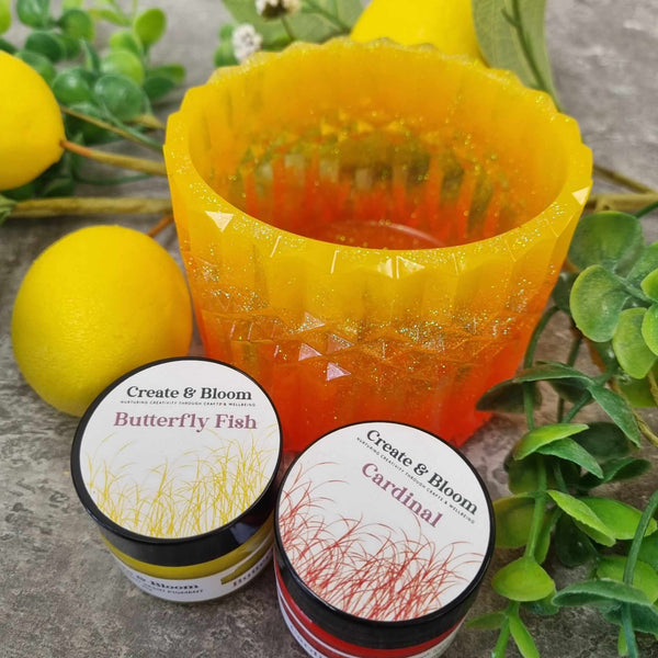 Transparent Resin Pigment: Cardinal!