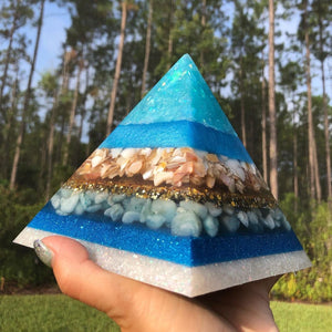 Pyramid Mold mould organite orgonite Glitter crystal healing discount sparkle Just4youonlineUK pyramids silicone resin art artist epoxy Heat Resist premium 