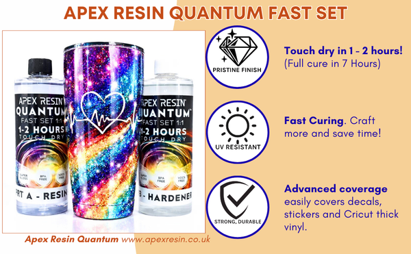 Apex Resin Quantum fast set resin 
