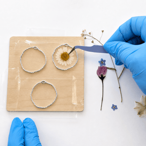 Pressed Flower Resin Necklace Making Kit 