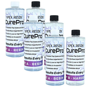 Apex Resin CurePro 3L Kit for Top Coat and Doming