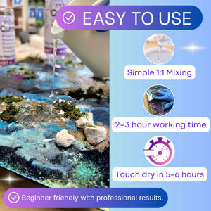 Apex Resin CurePro Beginner Friendly Resin