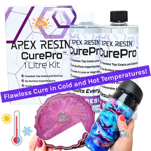 CurePro Epoxy Resin Kit - Crystal Clear Epoxy 