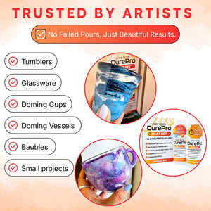Apex Resin CurePro Fast Set Trusted By Artists