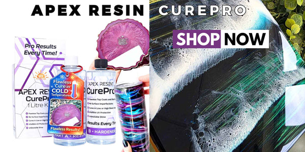 Apex Resin CurePro Top Coat and Doming