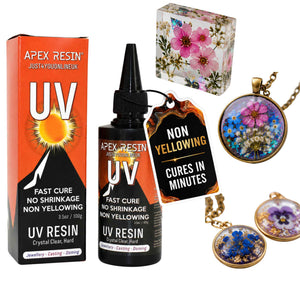 A Sunlight Curing, Non Yellowing Thick UV Resin by Apex Resin