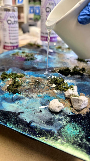 Apex Resin Ocean Art Class - The Art of Fluid Seas