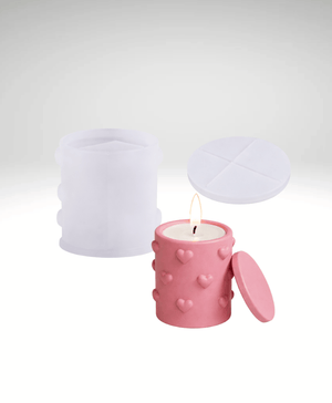 Silicone Mould for Resin Crafts - Heartbreaker Hideaway Pot Mould!