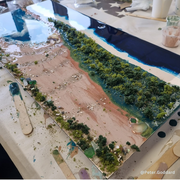 Opaque Epoxy Resin Pigment: Toasted Oat!