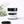A jar of Create & Bloom Stag Beetle opaque resin pigment with a black lid and white label, shown on a white background with a black pigment swatch in front and soft green leaves blurred in the background.