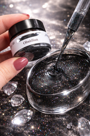 Twinkling Pearl Resin Pigment - Obsidian
