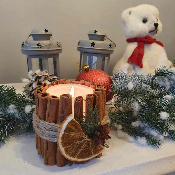 Christmas Candle Craft