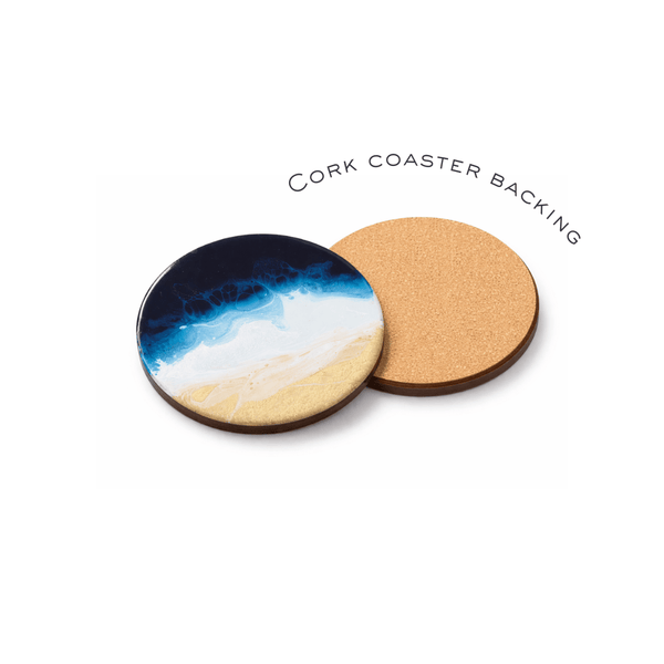 MDF Round Coaster Surface for Resin Art: Individual