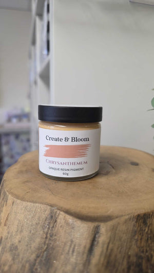 Opaque Epoxy Resin Pigment - Chrysanthemum