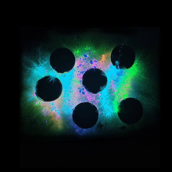 UV Glow Powder Pigment - Janus Orange