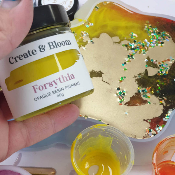 Opaque Resin Pigment: Forsythia Yellow