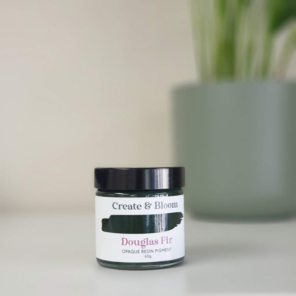 Opaque Resin Pigment: Douglas Fir Green