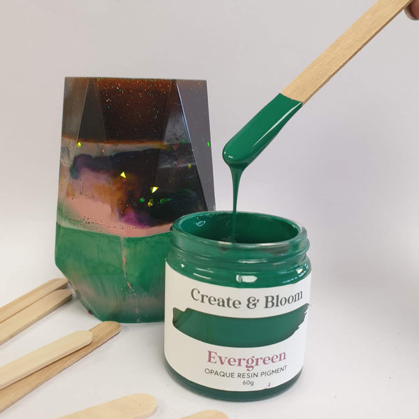 Opaque Resin Pigment: Evergreen