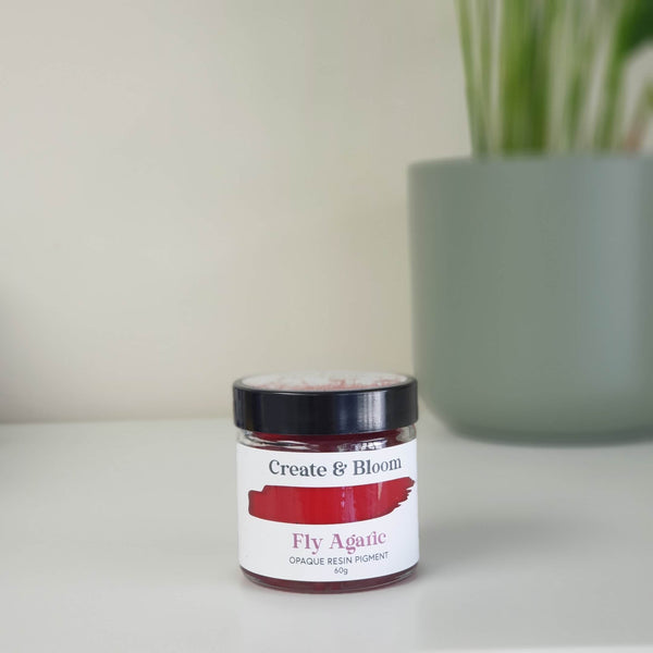 Opaque Resin Pigment: Fly Agaric Red