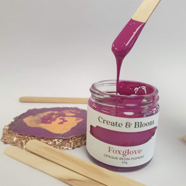 Opaque Resin Pigment: Foxglove Pink!