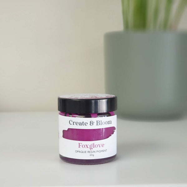 Opaque Resin Pigment: Foxglove Pink!