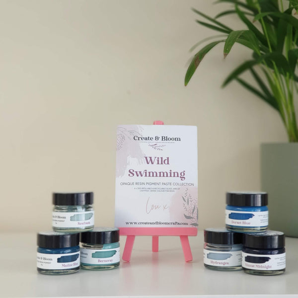 Wild Swimming - Opaque Resin Pigment Paste Set of 6 Collection!