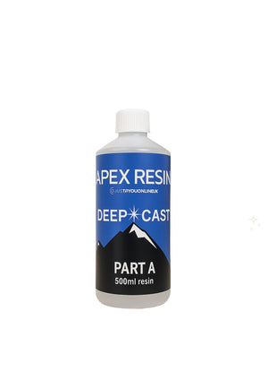 Apex Resin Deep Cast Epoxy – Ultra-Hard, Glass-Like 1:1 Formula (Up to 30cm Pour)!
