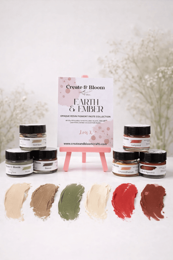 Opaque Epoxy Resin Pigment Paste Bundle -  Earth & Ember