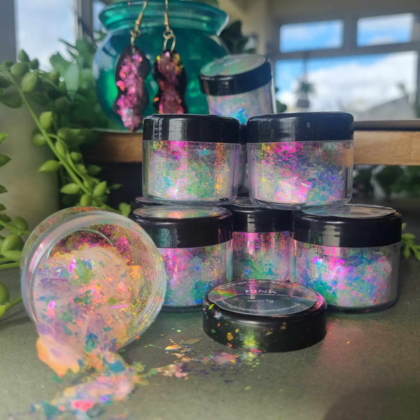Super Special Goddess Flakes: Pink Polychromatic Glitter