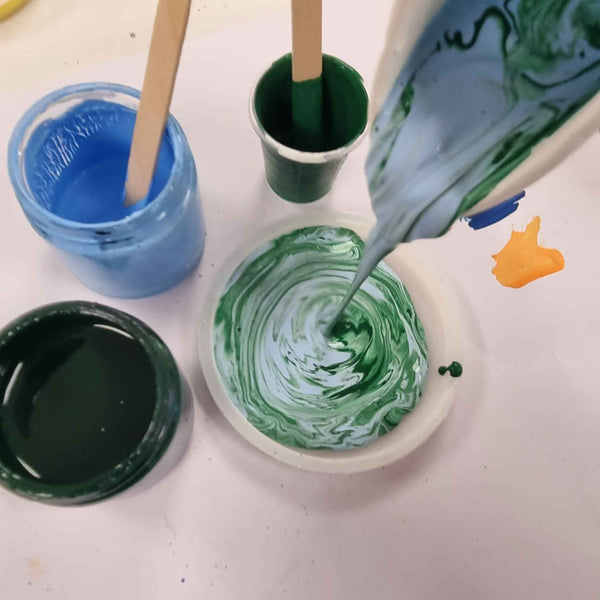 Green Eco Pour Pigment