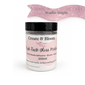 Adhesive for Resin & Creative Projects – Heavy Bodied Craft Mixed Media Glue