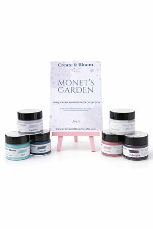 Opaque Epoxy Resin Pigment Paste Bundle -  Monet's Garden