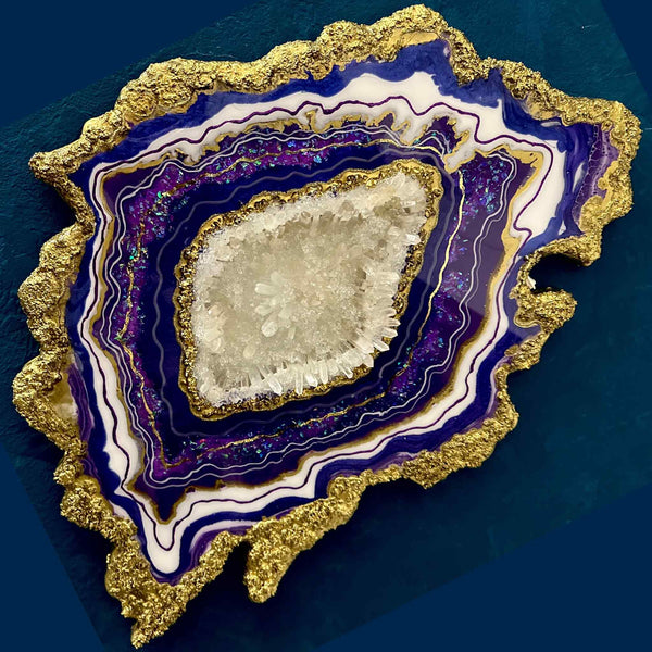 Resin Art Class Geode